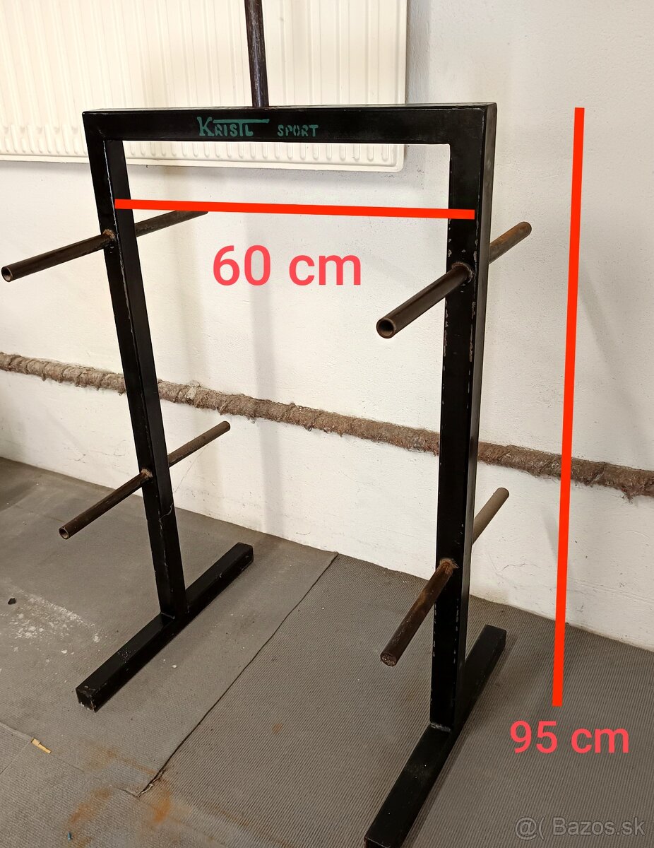 Stojany na kotúče Kristl- aj na ťažké váhy