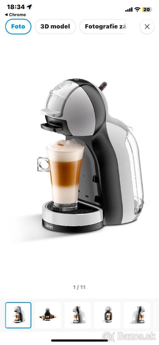 KRUPS KP123B31 Nescafé Dolce Gusto Mini Me