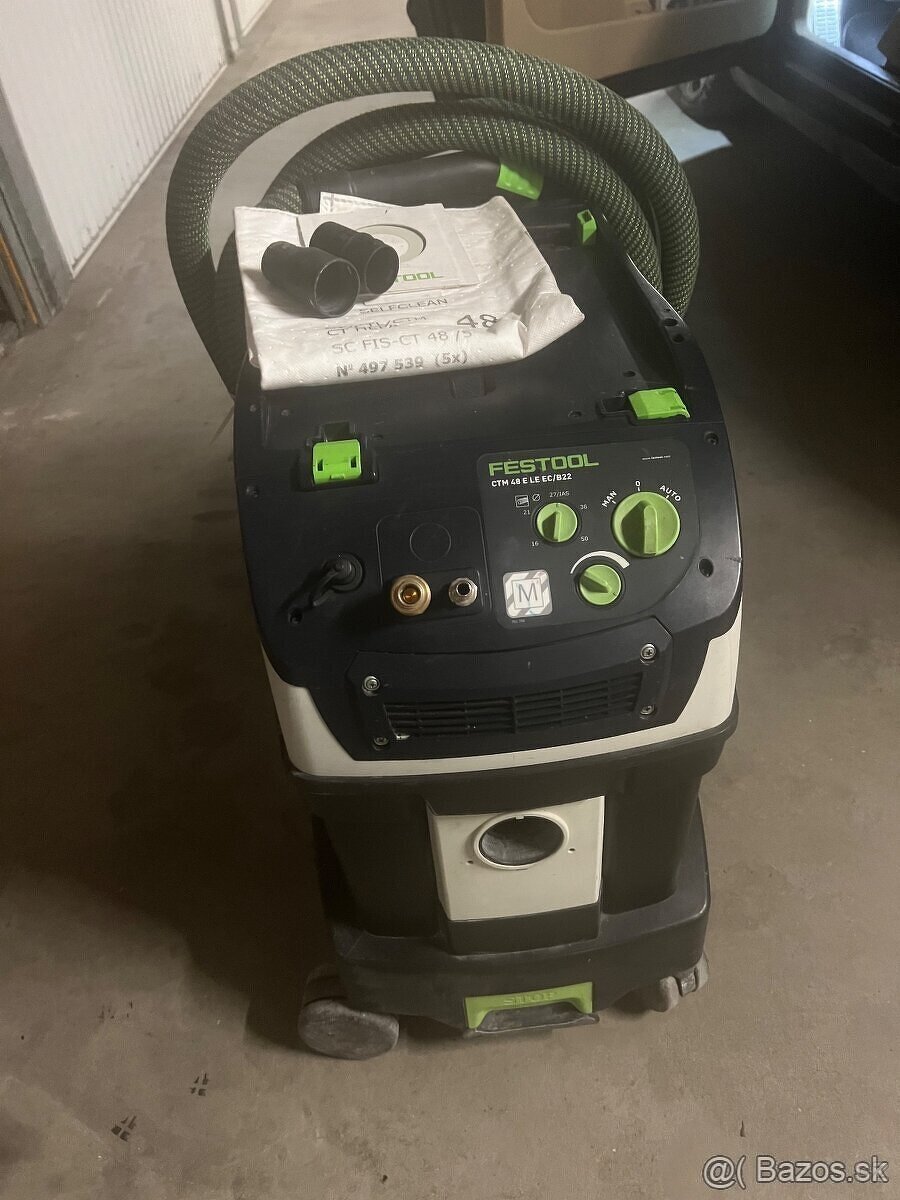 Festool  CTM 48 E LE EC B22 R1+ 2x filtrační vak+ 2 redukce