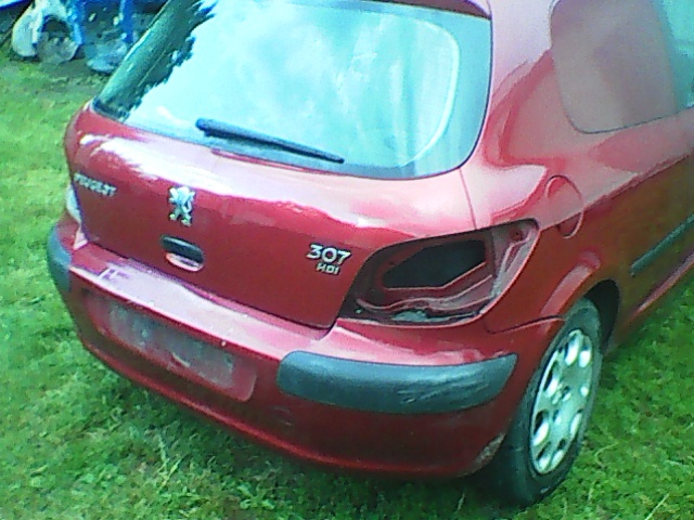 zadné kufrové dvere peugeot 307, motorček