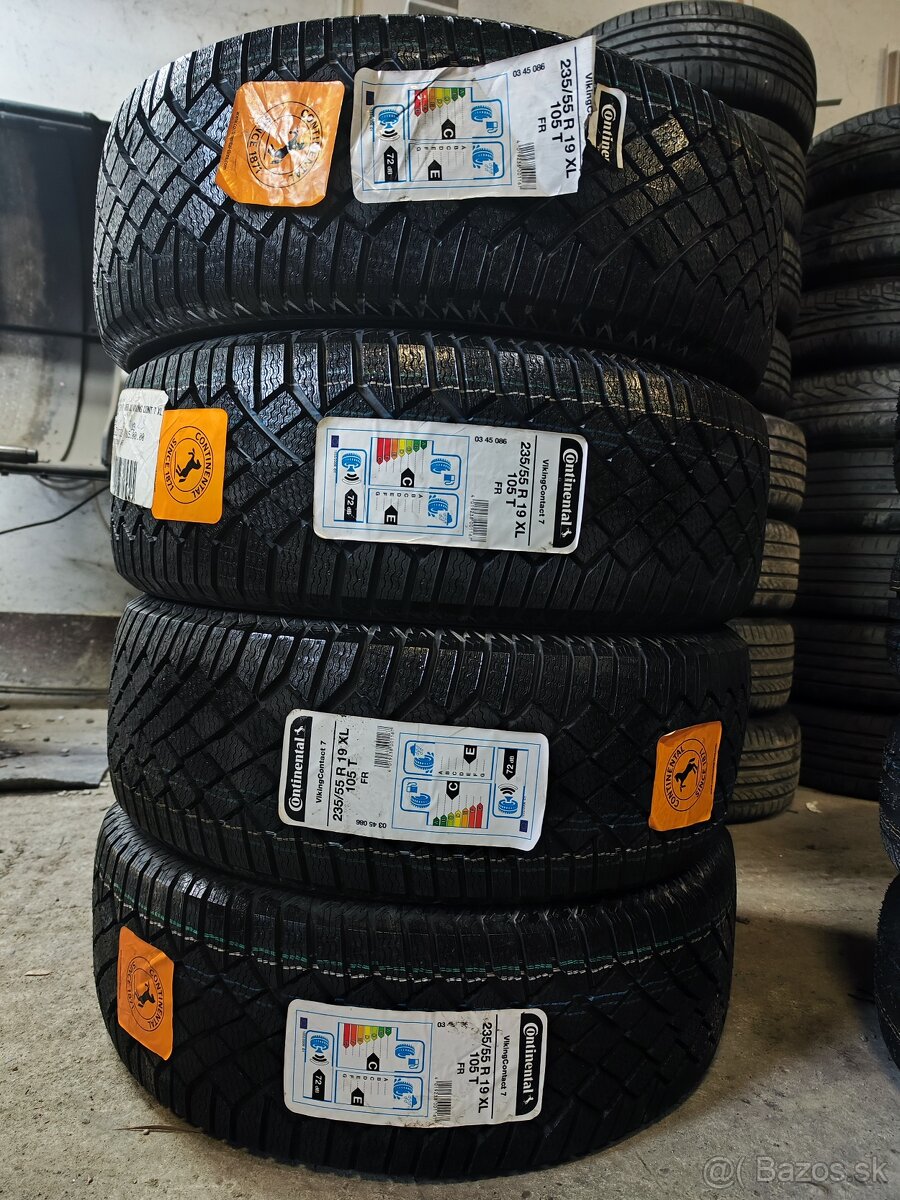 Zimné pneu =CONTINENTAL= 235/55 R19