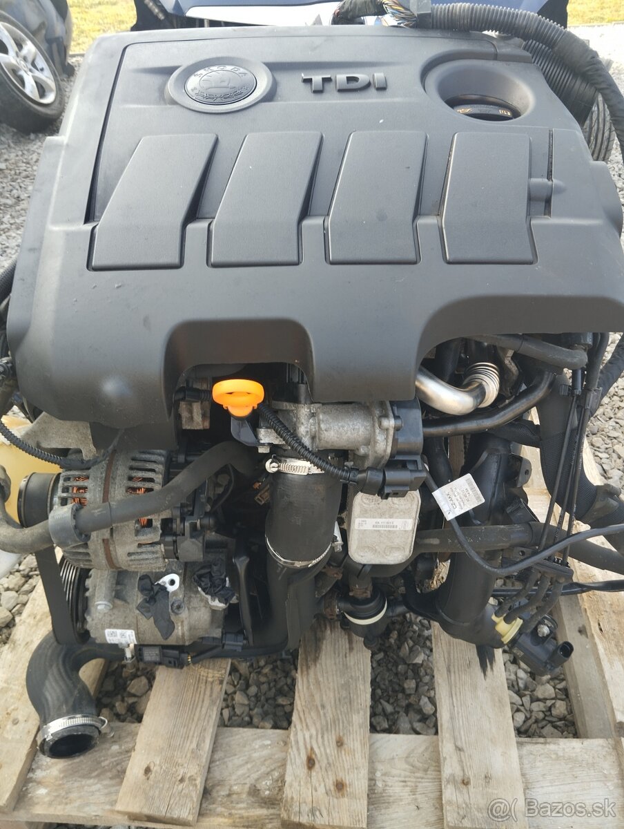 Motor 1.6TDI 77kw -CAYC,VW,ŠKODA,AUDI,SEAT