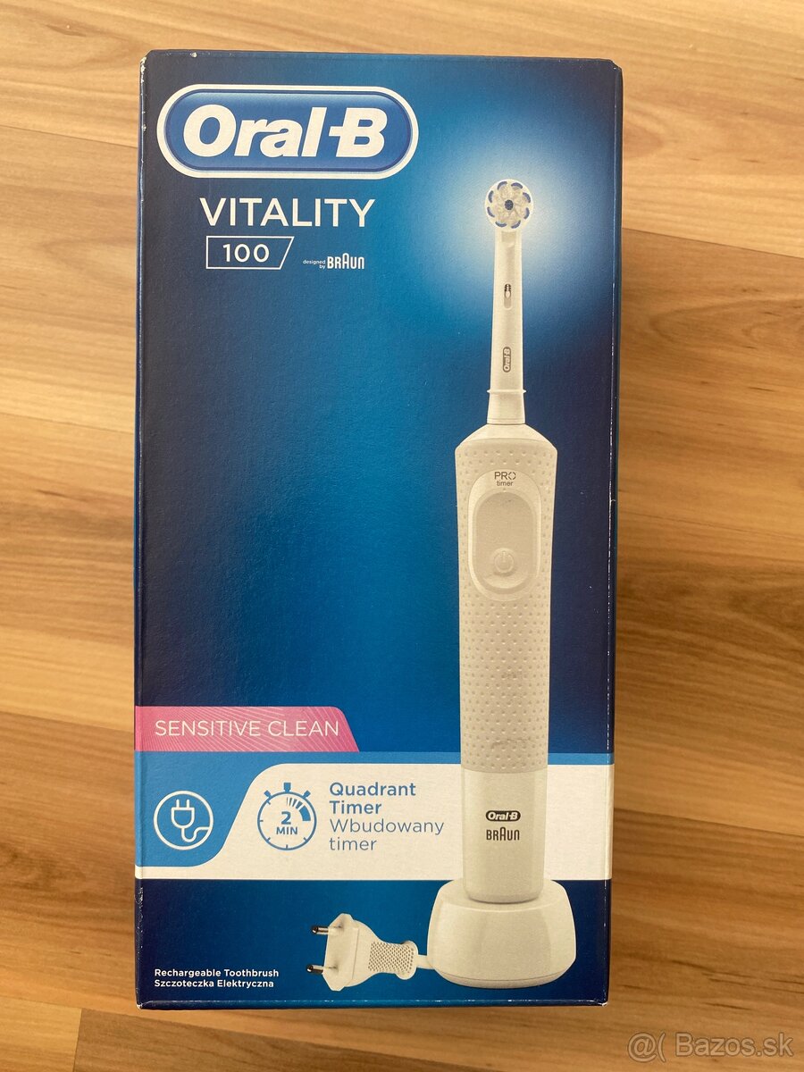 Elektrická zubná kefka Oral B 100 VITALITY