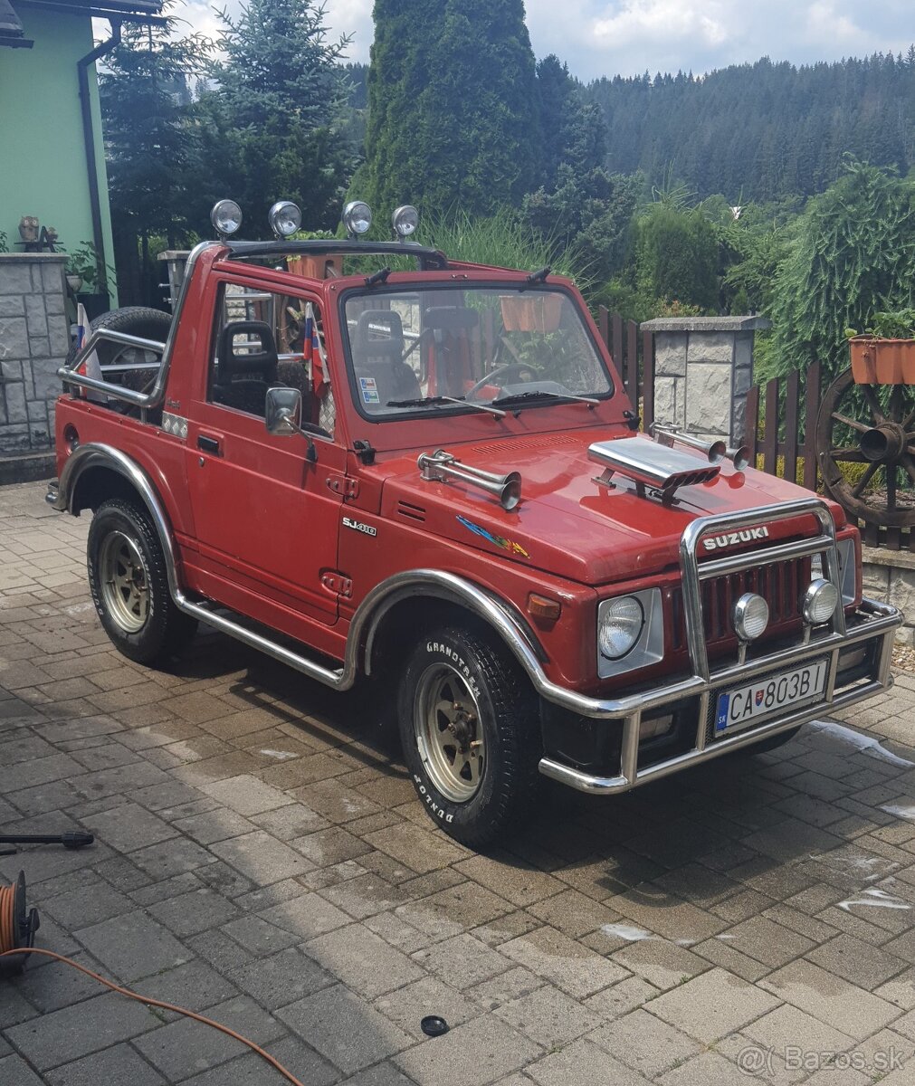 Suzuki Samurai SJ410 1.0 r.v.1986 cca 80.000km