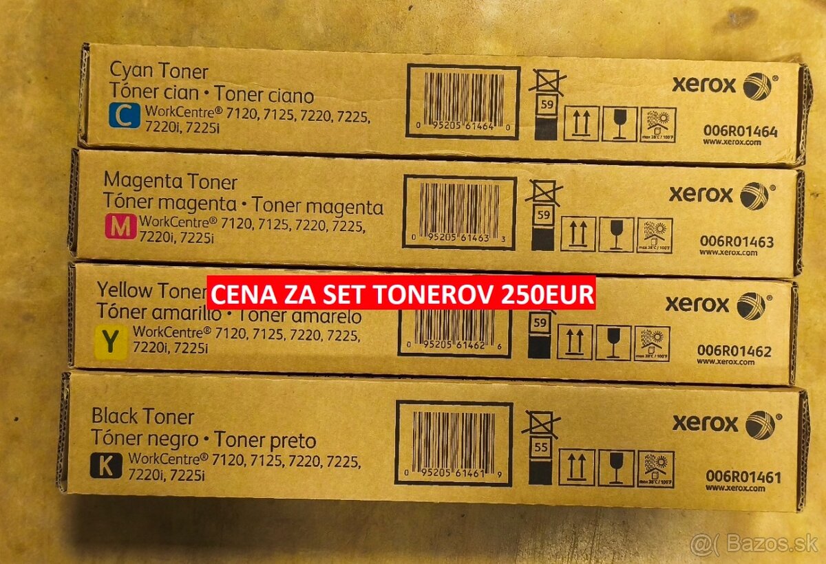 Originál tonery Xerox WorkCentre 7120/7125/7220/7225