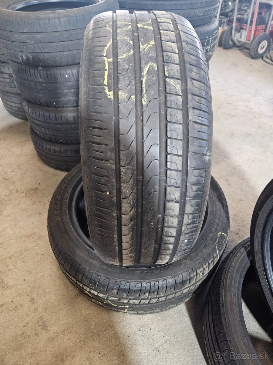 Letne pneumatiky 255/45 r19 pirelli