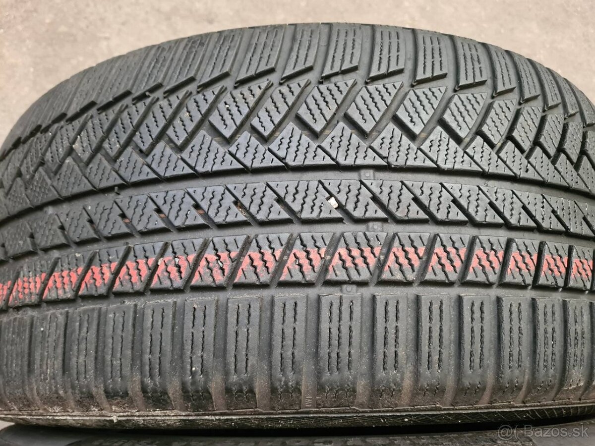 285/45r21 zimné 4 ks CONTINENTAL dezén 7-6,6 mm