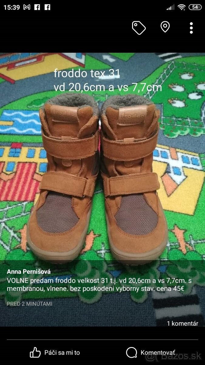 barefoot froddo tex 31