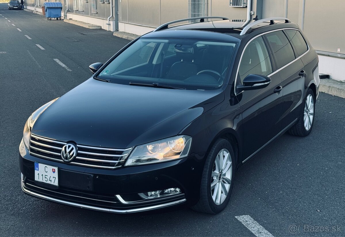 Volkswagen Passat B7 2.0TDI 103w DSG 6.st. Webasto,1.majiteľ