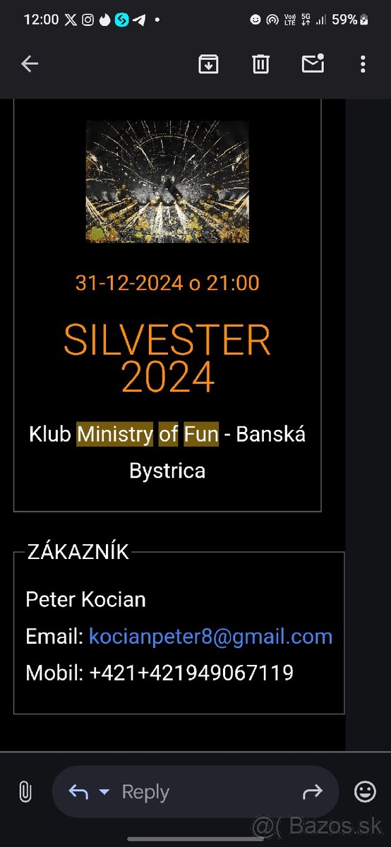 Ministry of fun Silvester