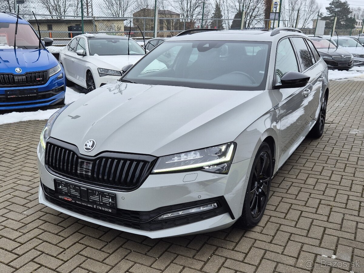 Škoda Superb III DSG SPORTLINE VIRTUAL WEBASTO TAŽNÉ