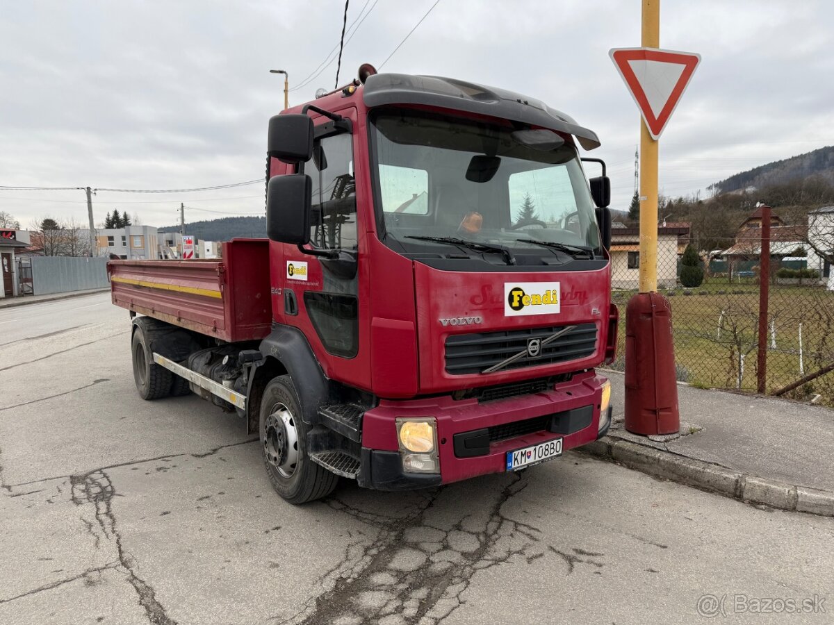 Predám Volvo FL 240, trojstranný sklápač 16 ton