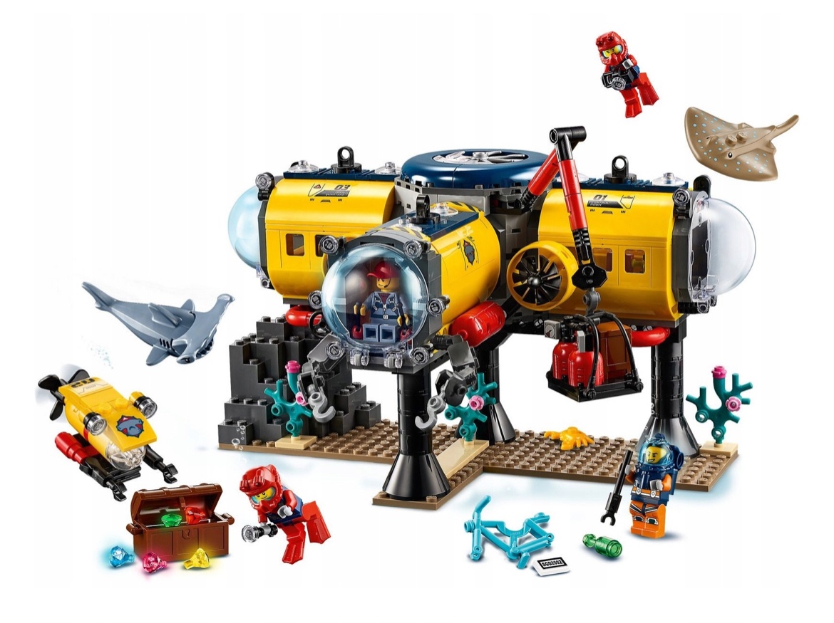 LEGO® City 60265 Oceánska prieskumná základňa