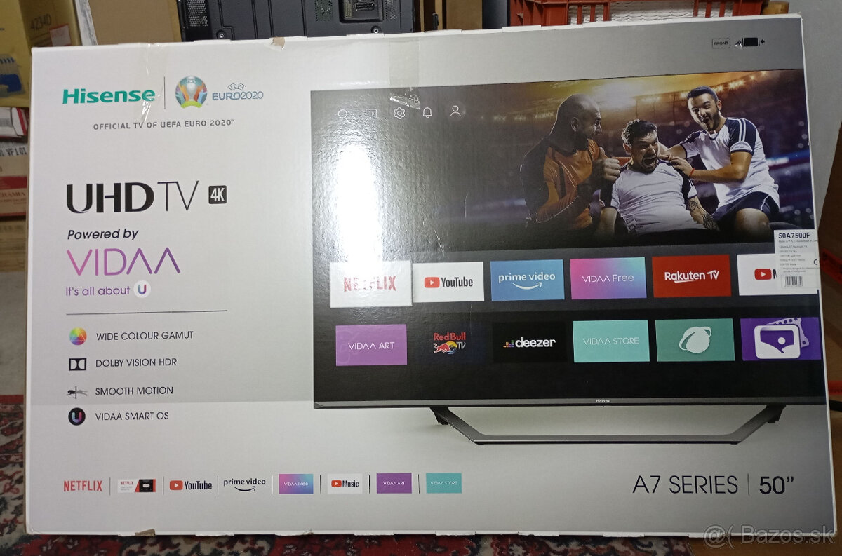 Smart TV Hisense 50A7500 - zlý