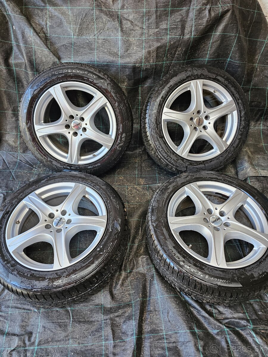 Zimná sada hliníkových diskov Ronal R18 5x108