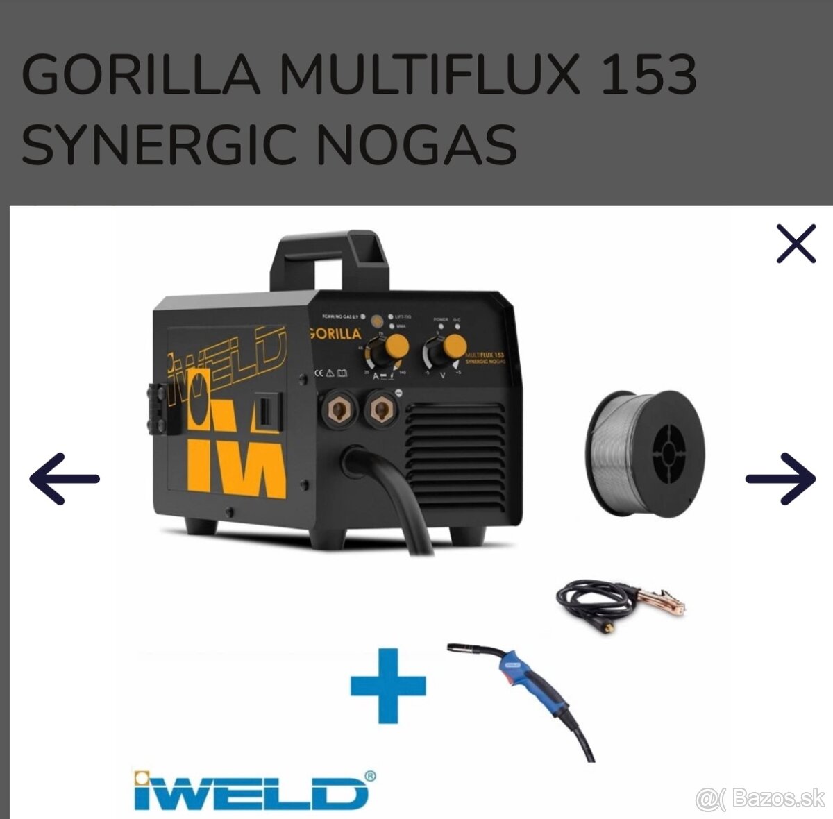 GORILLA MULTIFLUX 153 SYNERGIC NOGAS