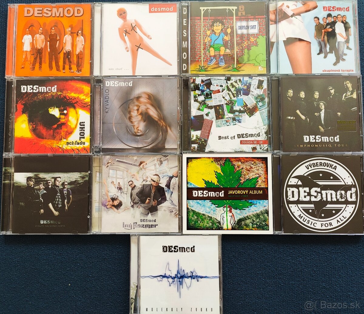 DESmod - kompletná diskografia (13 CD + 2 DVD)