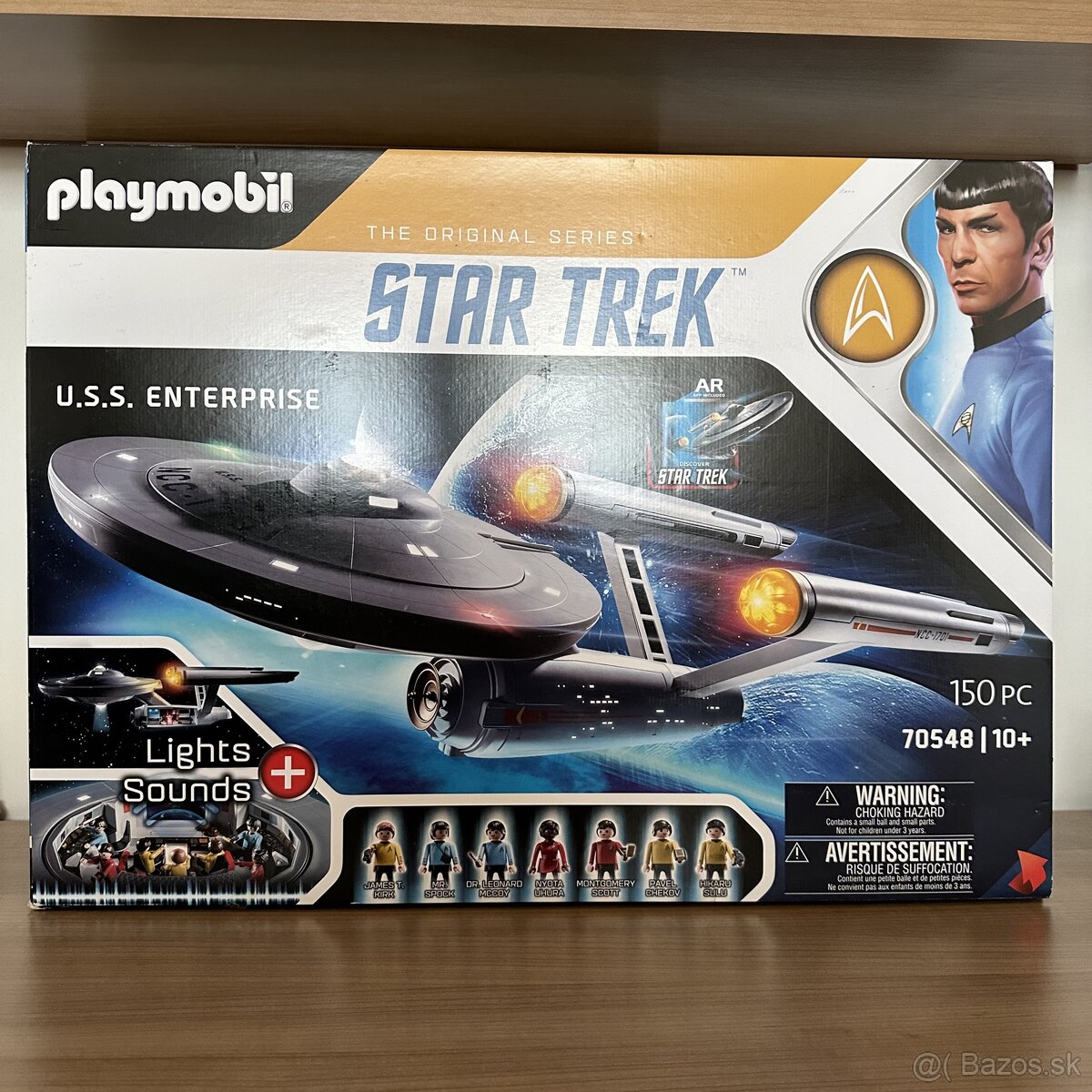 NOVÝ - Playmobil 70548 Star Trek-U.S.S. Enterprise NCC-1701