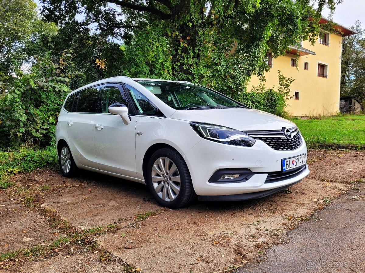 Opel Zafira Tourer 2019, 100kW, AT6, 7m, 58k km, DPH