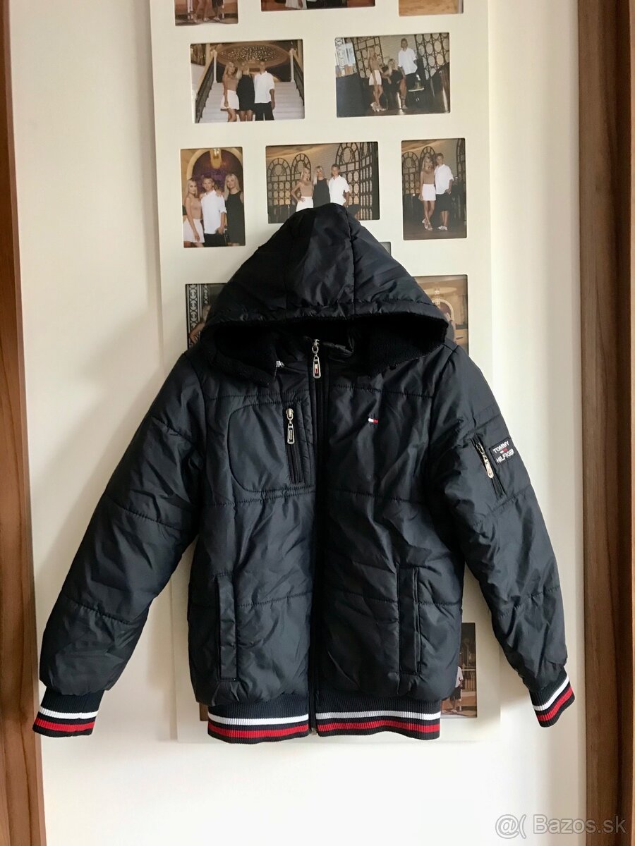 Zimná bunda veľ.140 TOMMY HILFIGER