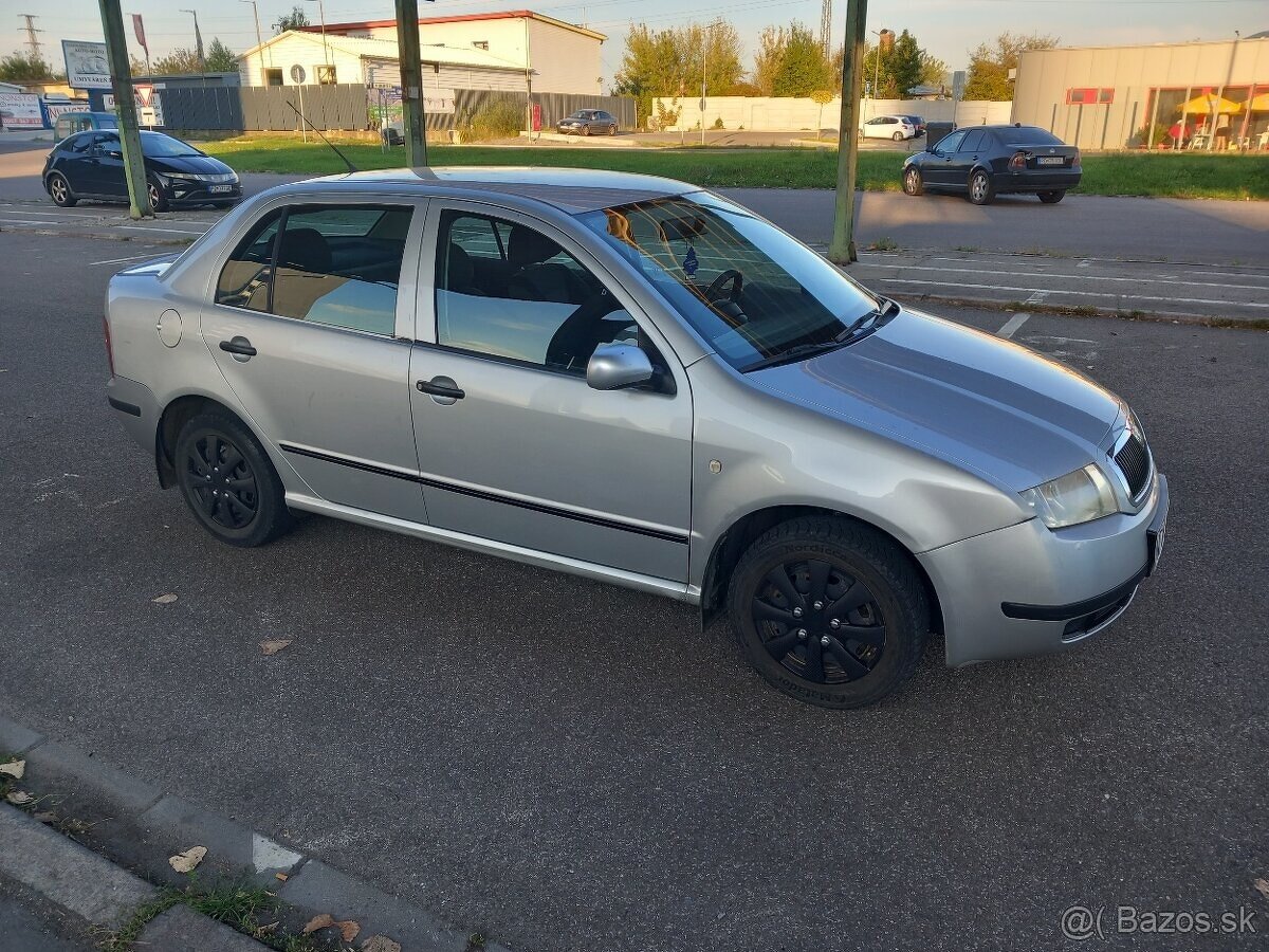 Predám Škoda Fabia 1.4 MPI Benzín R.v 2002 STK-EK DO 07/2025