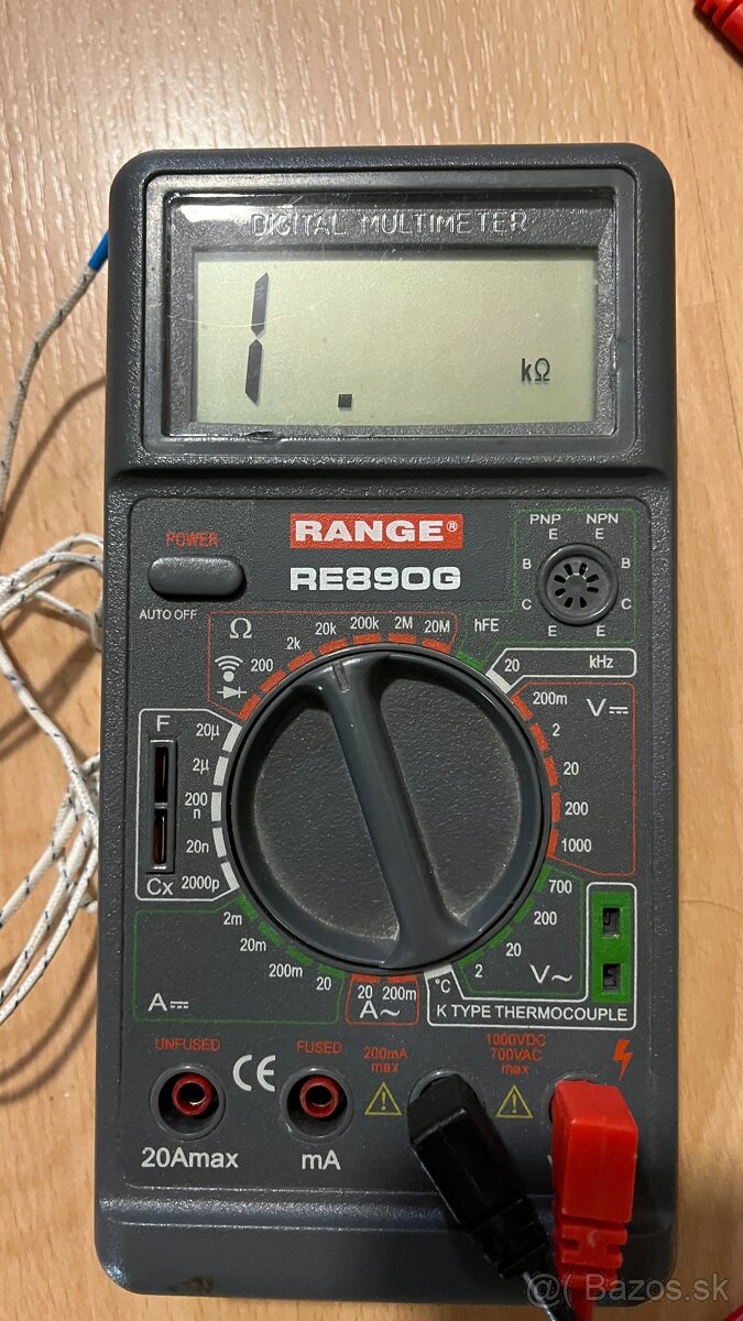 Multimeter Range RE890G