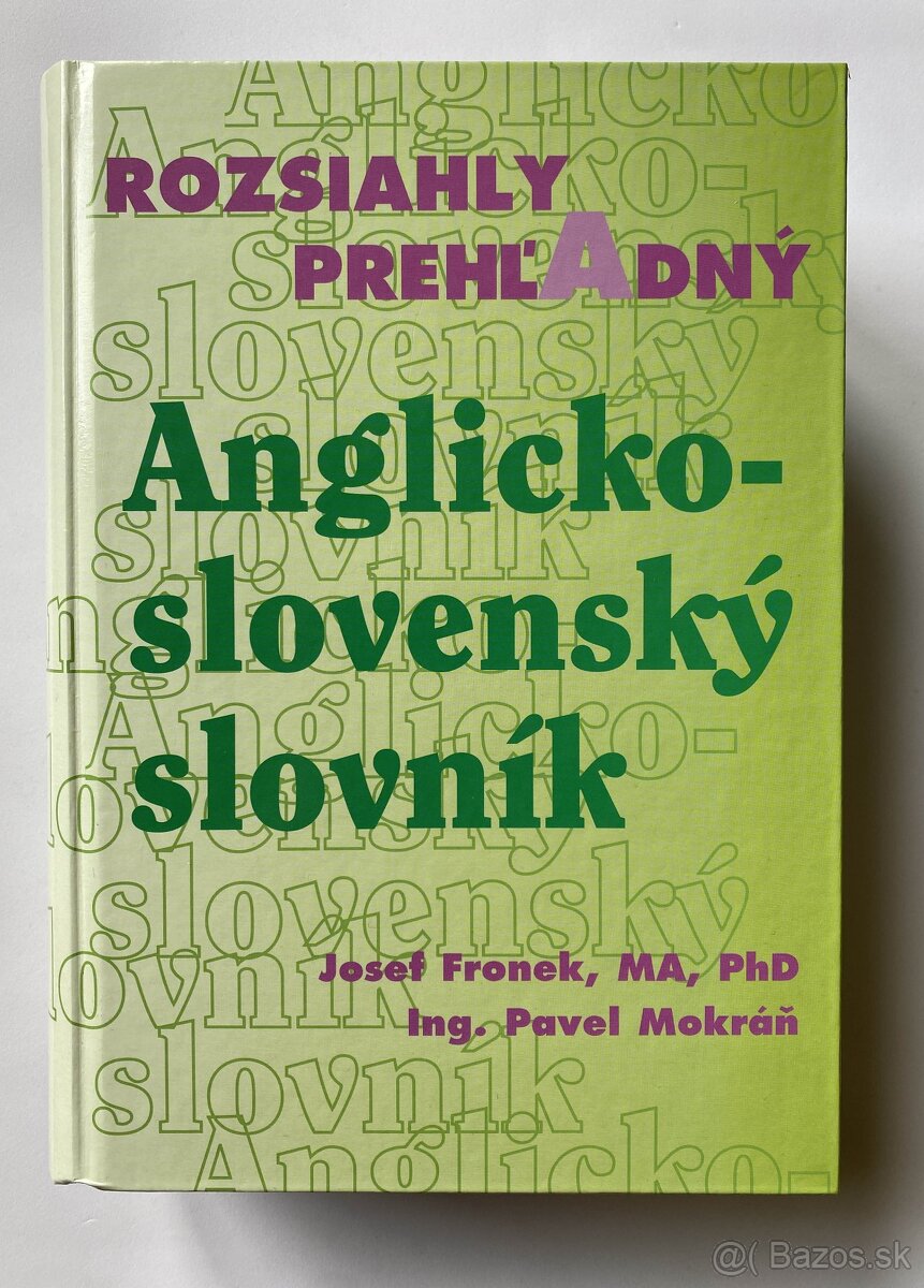 Anglicko-slovenský slovník