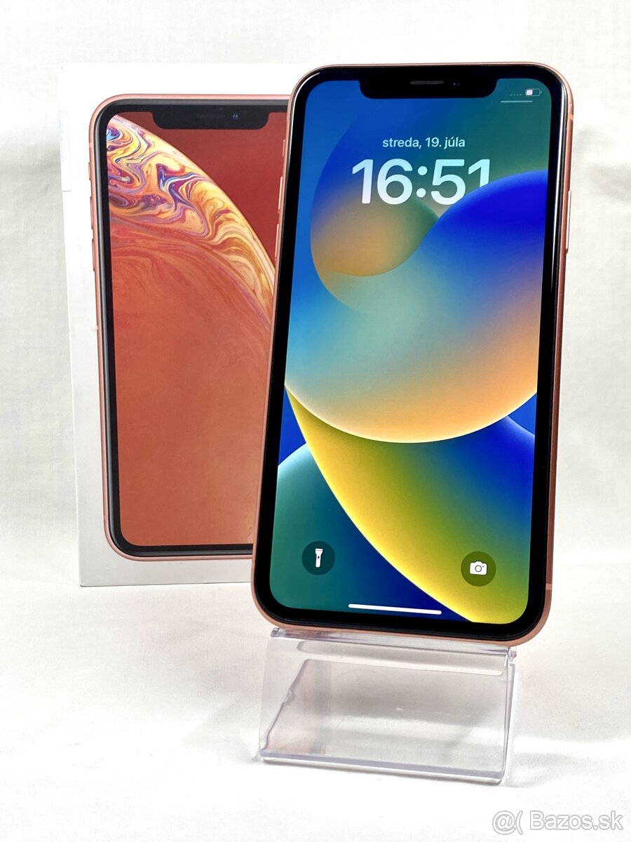 Apple iPhone XR 64 GB Coral - ZÁRUKA 12 MESIACOV