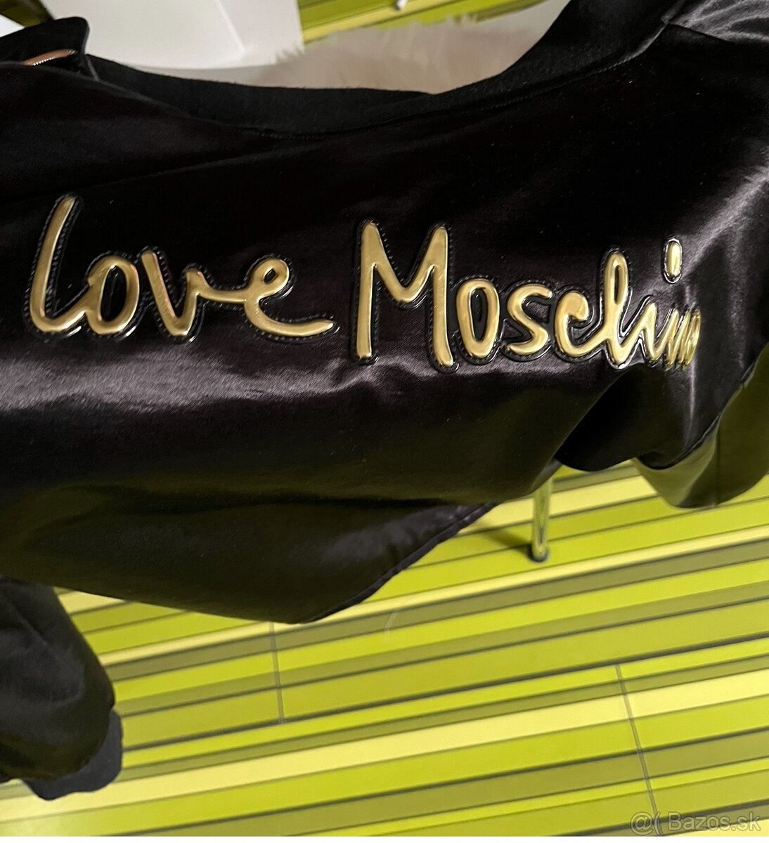 Luxusná bunda Love Moschino S do pása originál