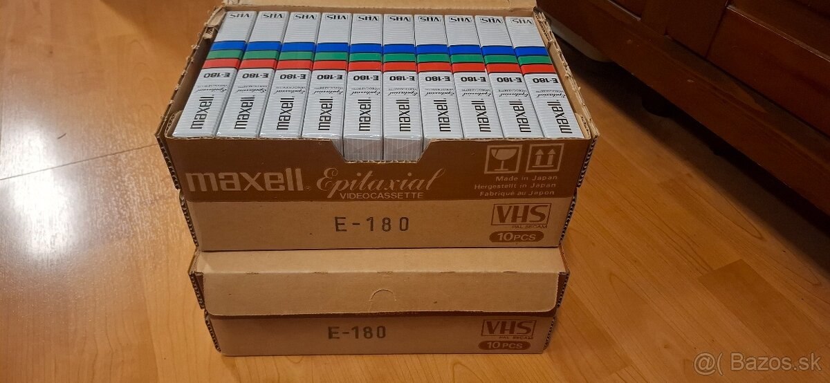 Predám videokazety VHS a Betamax