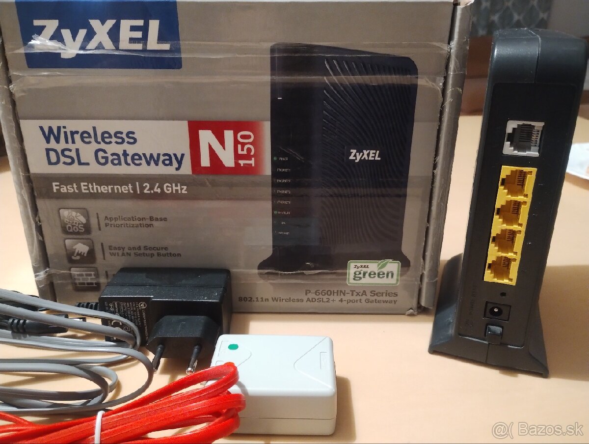 ADSL2+ router ZyXEL