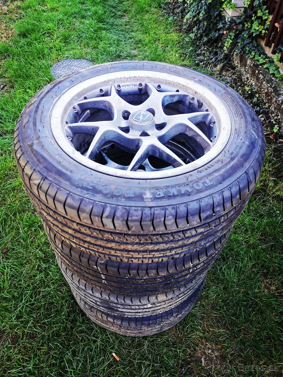 Elektróny 5x100+pneumatiky 205/55 R16