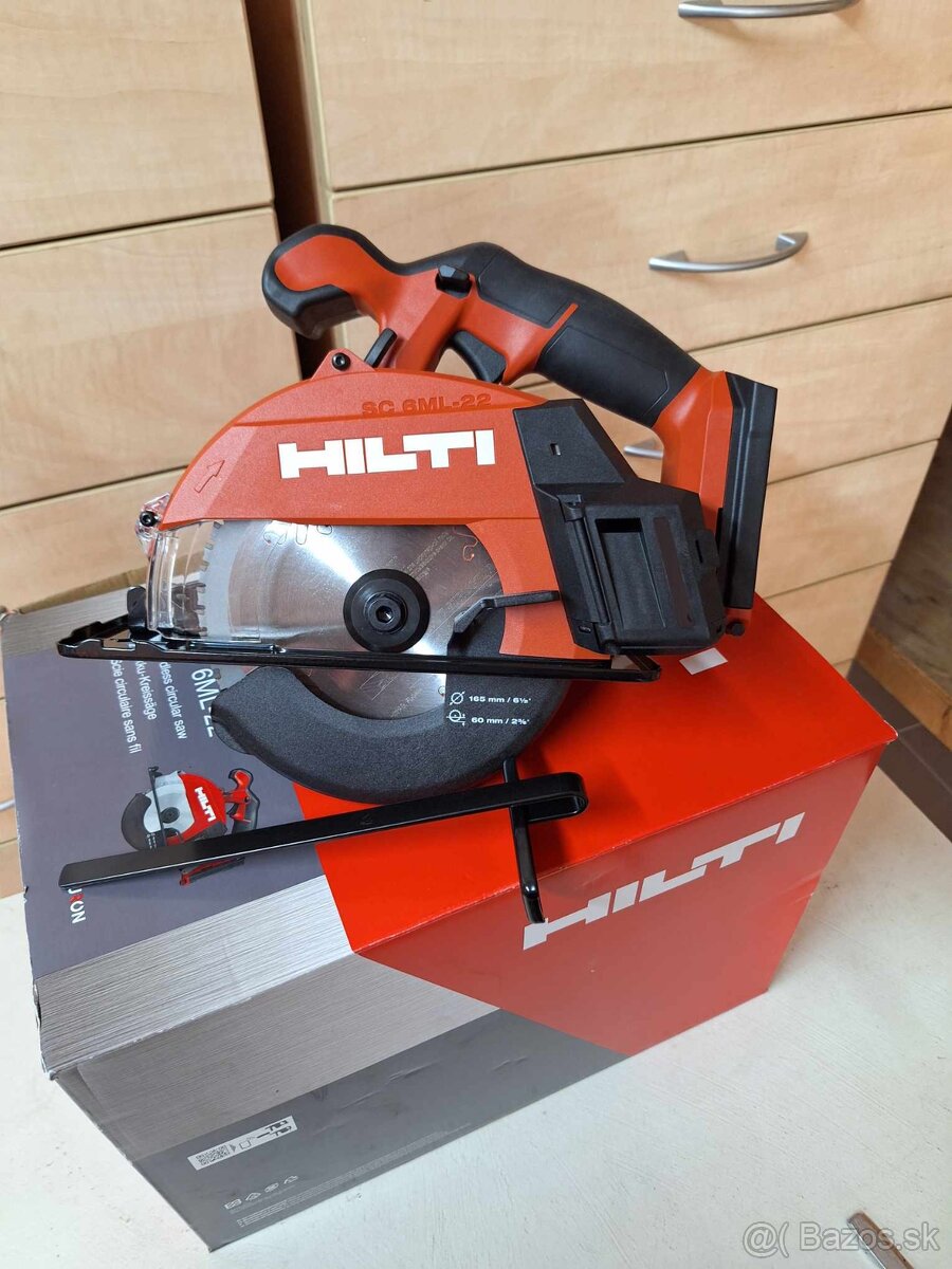 HILTI Akumulátorová okružná píla na kov SC 6ML-22