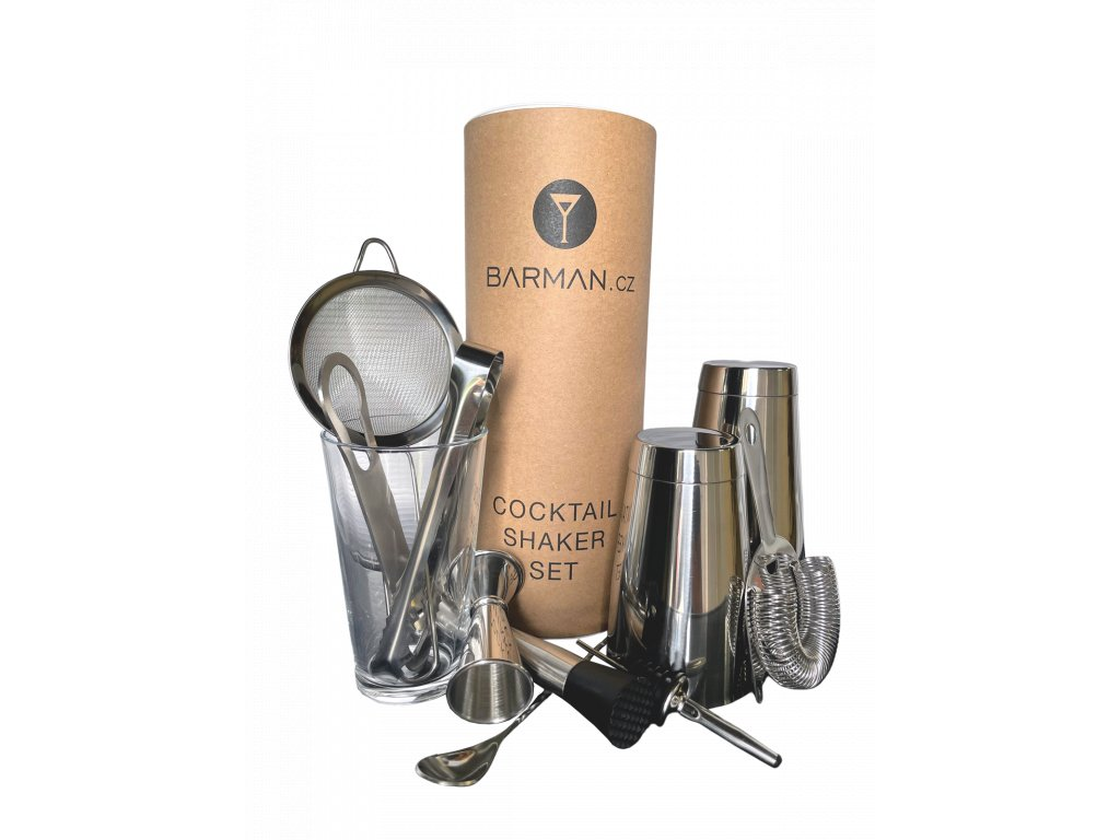 BARMANSKÝ COCKTAIL SHAKER SET - nový nepoužívaný