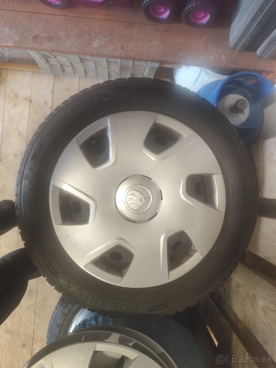 Zimné kompletné kolesá 185/60 R15