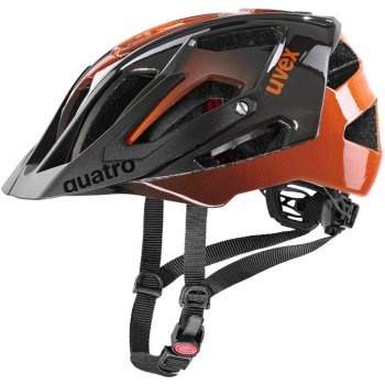 Cyklo prilba Uvex Quatro titan/orange