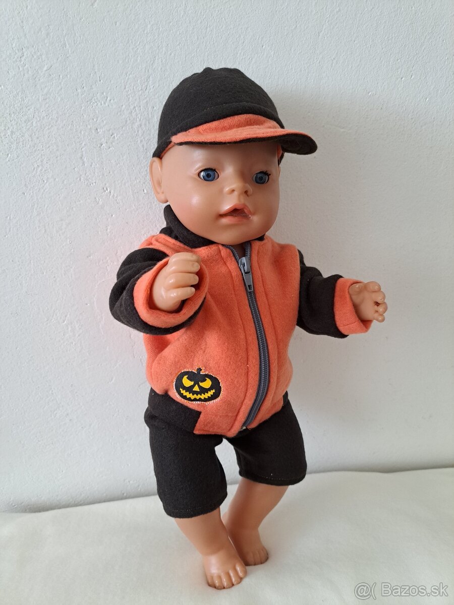 Oblečenie  halloween pre 43 cm baby born bábiky