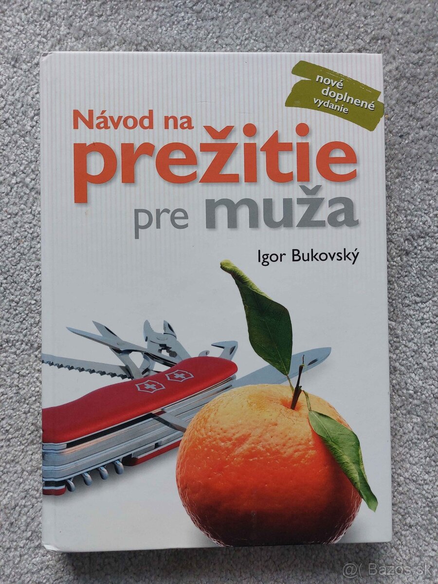 Predám knihu Igora Bukovského "Návod na prežitie pre muža"