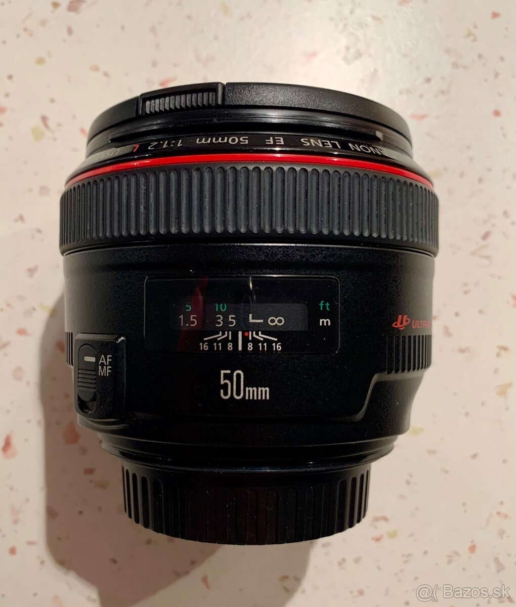 Canon EF 50mm f/1.2 L USM