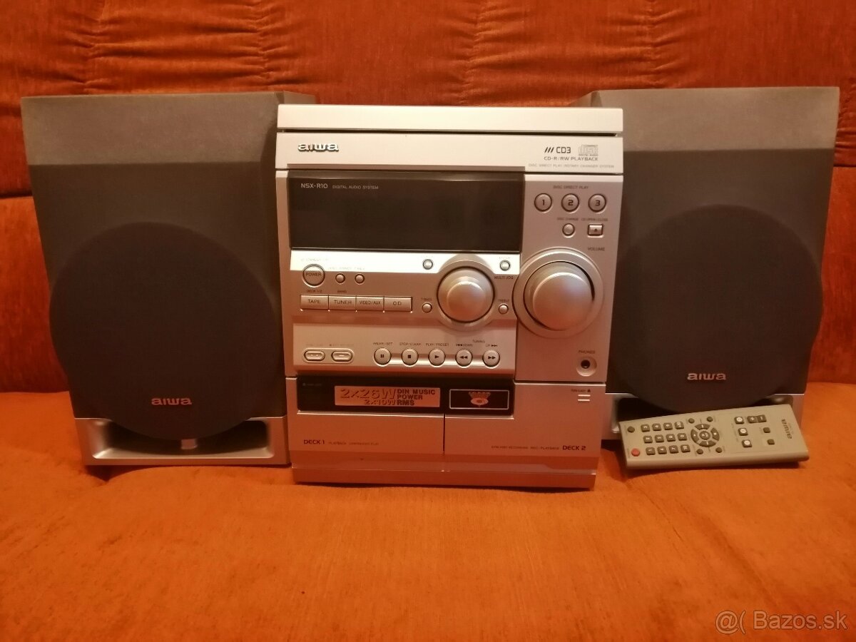 HIfi veža AIWA CX-NR10EZ + ovládač