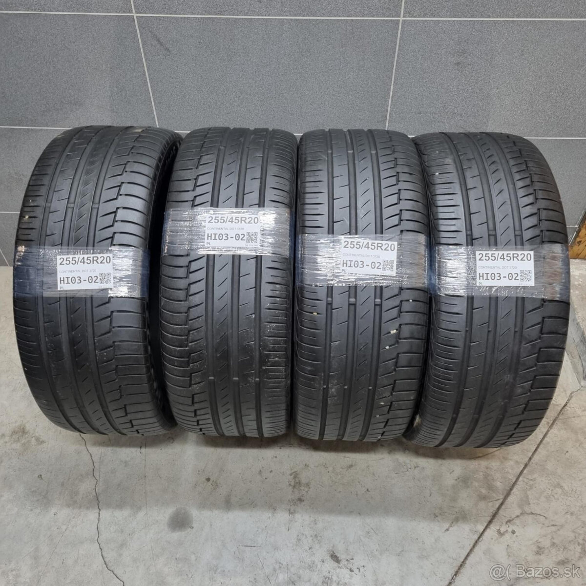 Letné pneumatiky 255/45 R20 CONTINENTAL DOT3720