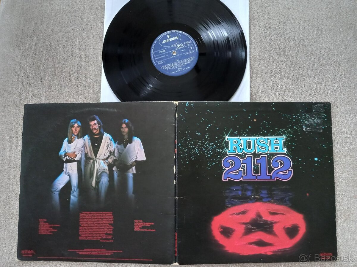 RUSH   „2112 “ /Mercury 1978/rozkl obal  ,skvely stav + dyna