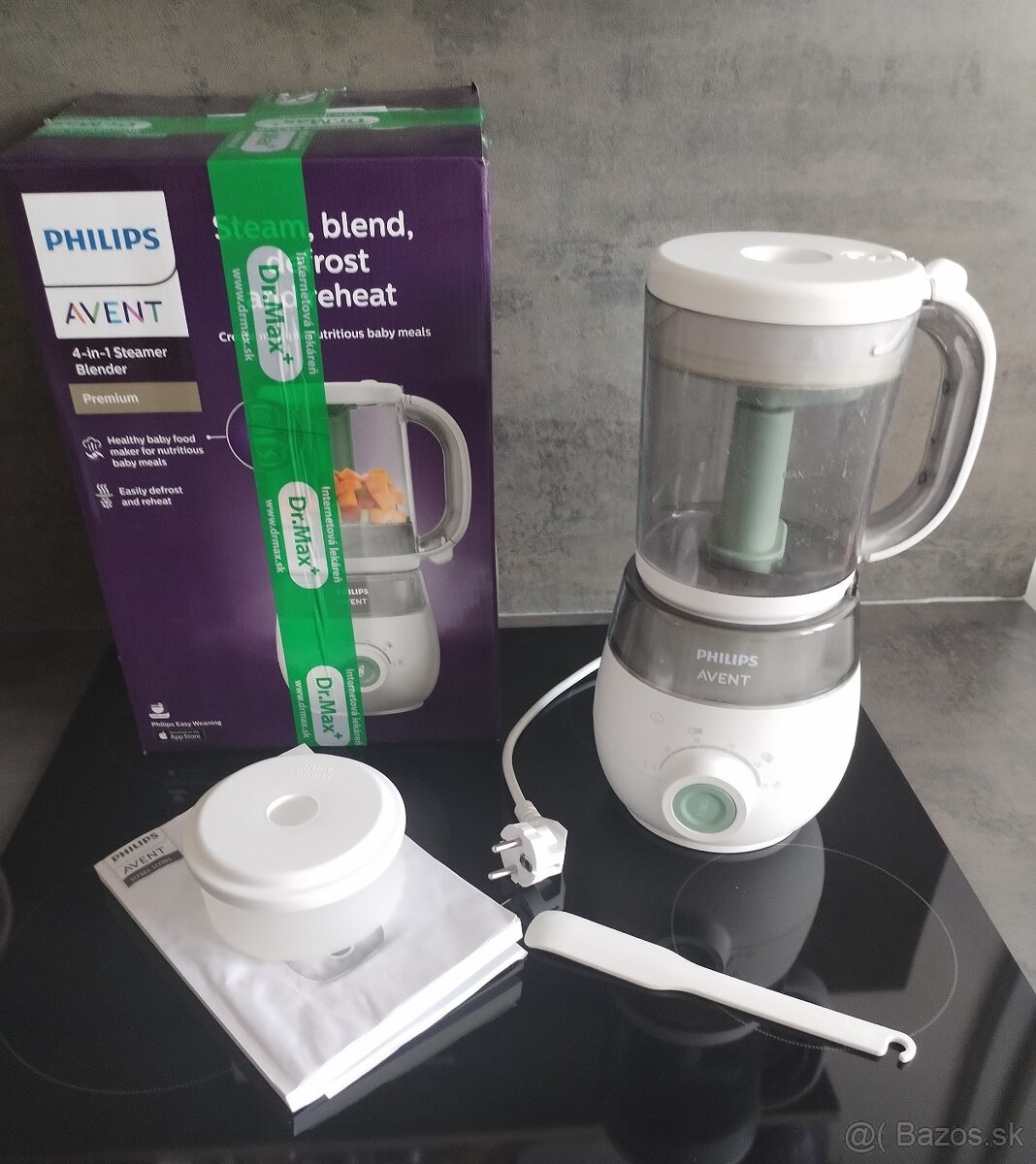 Philips Avent 4v1 parný hrniec