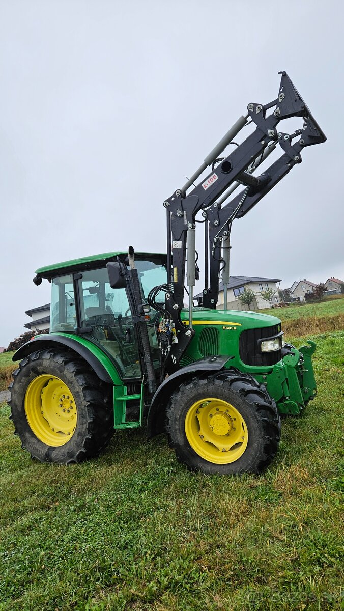 Traktor JOHN DEERE 5100R ( PVH, Naklaadac, kardan)