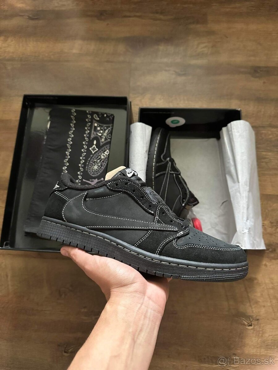 Nike Jordan 1 Low Black Phantom