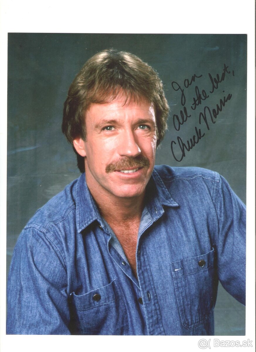 Autogram Chuck Norris