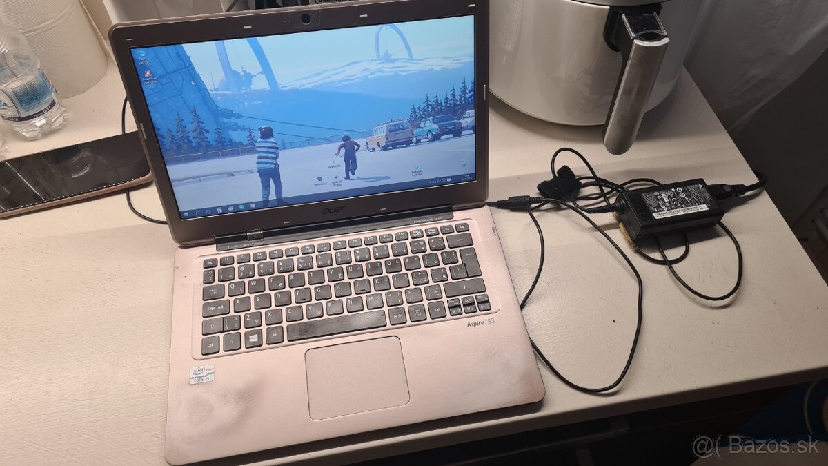 Starší ultrabook Acer Aspire S3 - slabá bat