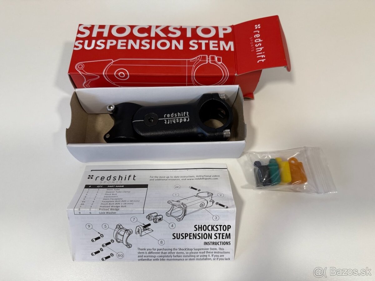 Odpruzeny predstavec Redshift Shockstop