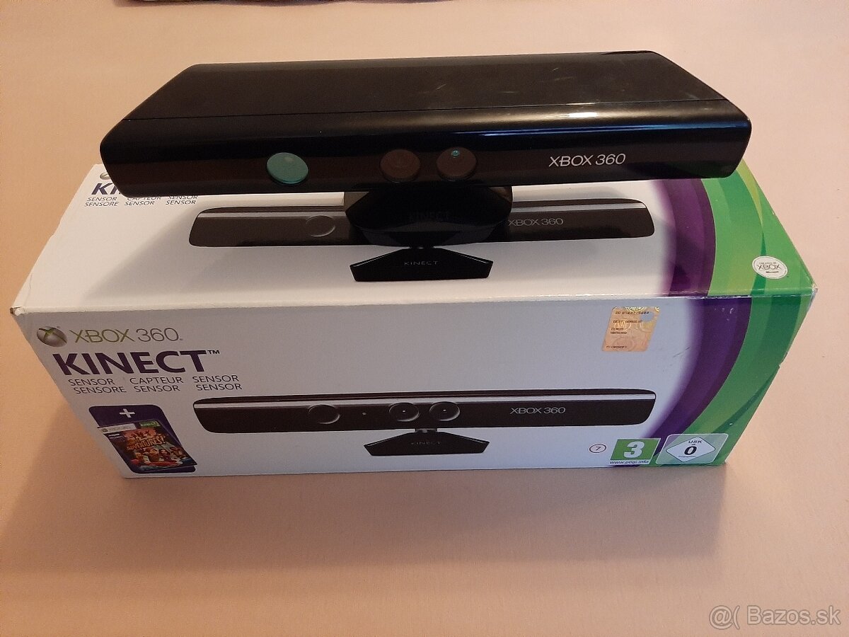 Xbox 360 kinect kamera s hrami