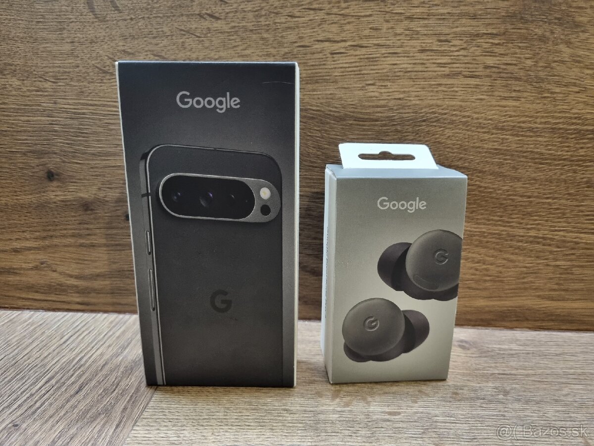 Nerozbalený Google Pixel 9 Pro 256GB + Pixel Buds Pro 2